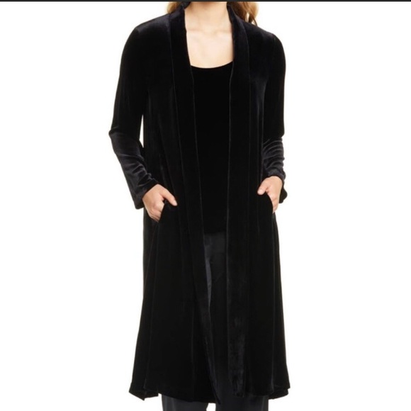 eileen fisher velvet jacket sale